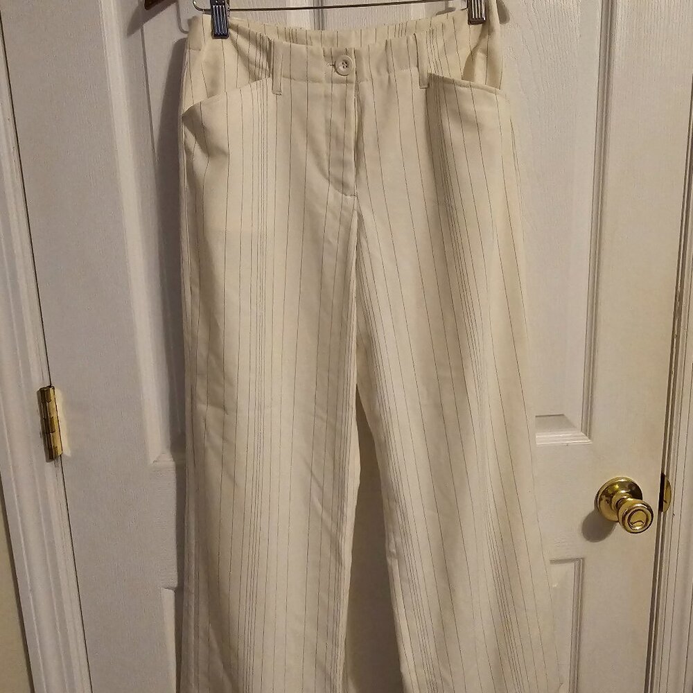 Pinstriped Palazzo Pants 2P